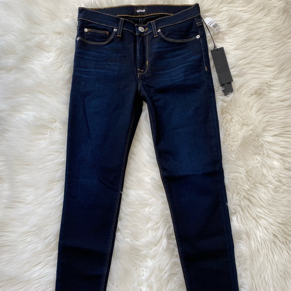 NWT Hudson Nico Mid-rise Ankle Super Skinny Jeans